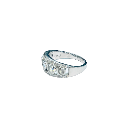 Roshan's 925 Sterling Silver Band - CZ Studded