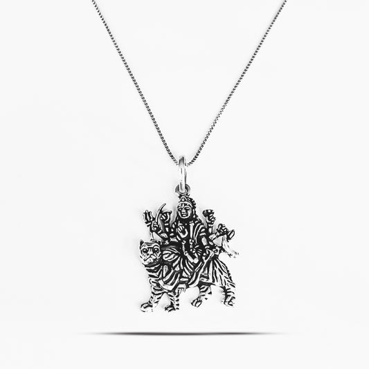 Ambe Maa 925 Silver Divine Pendant