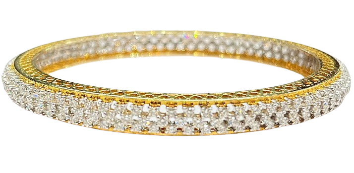 Roshan's Diamond Bangles Pair