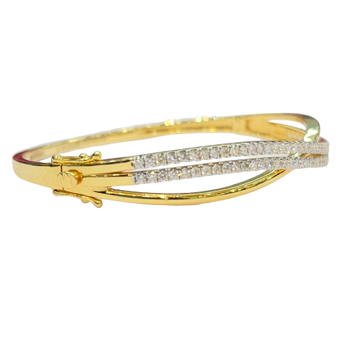 Glitters Diamond Bracelet in Yellow Gold