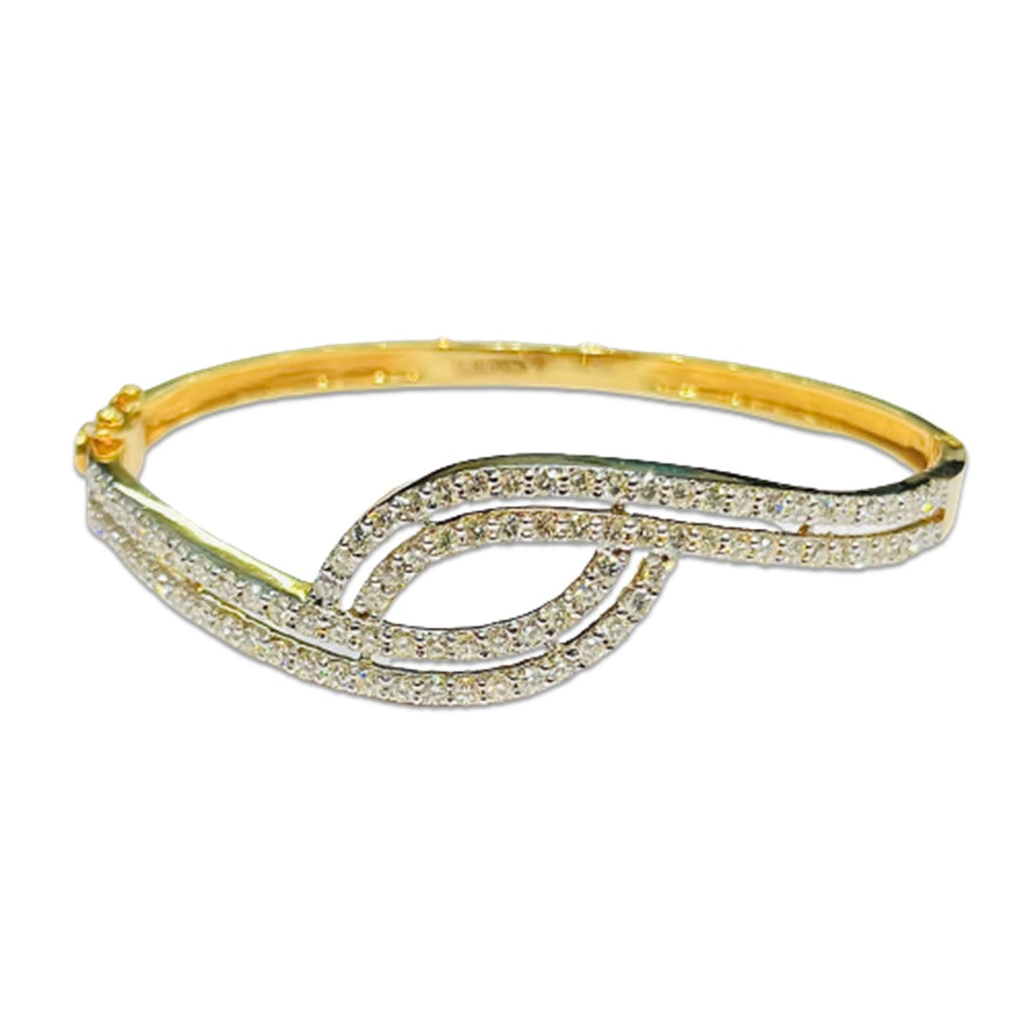 Roshan's Diamond Bracelet in Yellow Gold